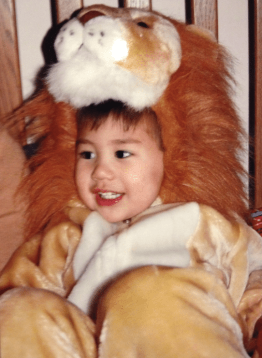 This lion costume. Every. Single. Day.